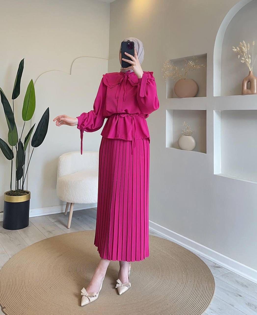 Rihan Pleated Harmony Set