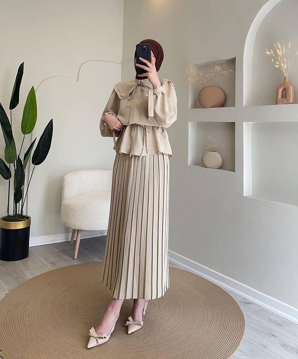 Rihan Pleated Harmony Set