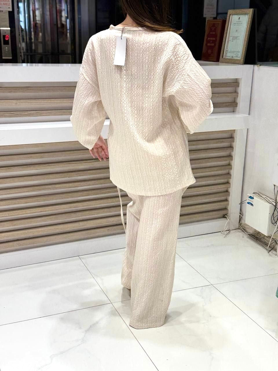 Pleated Two-Pieces Set